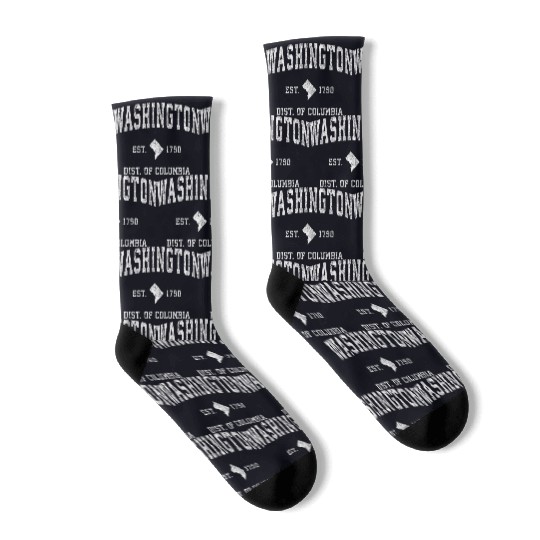 Washington Dc Athletic Sports Socks