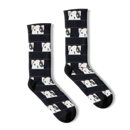The giant panda logo design Socks