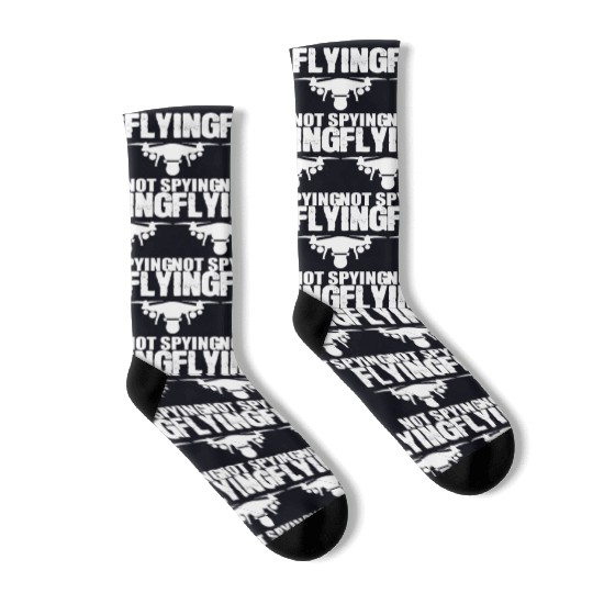 Flying Drone Drone Pilot Socks