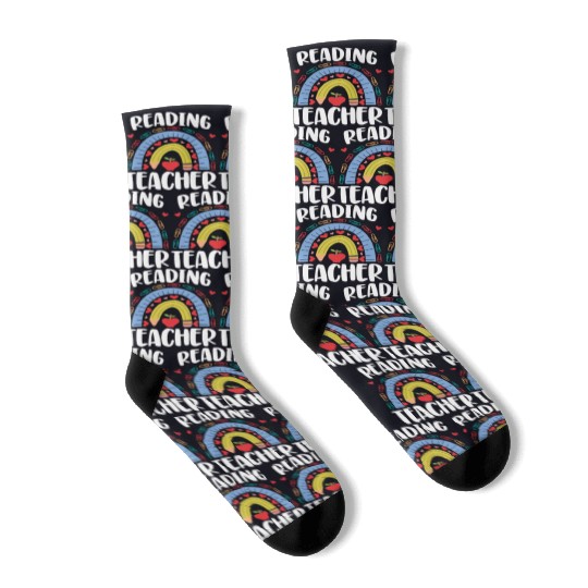 Reading Teacher Socks