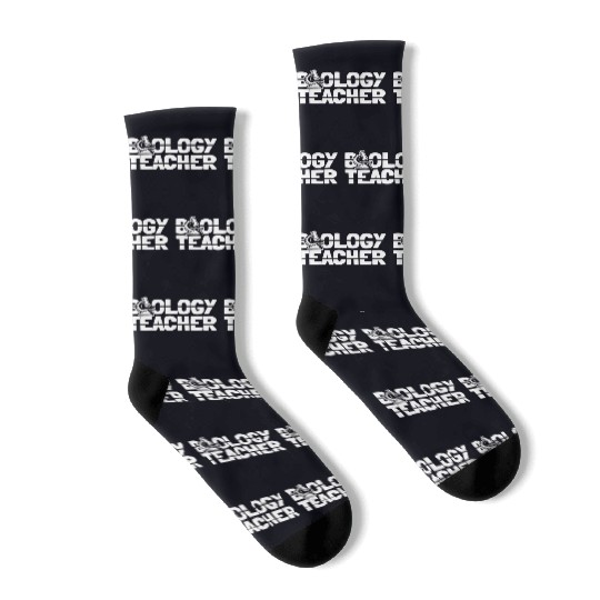 Biology Biologist Biology Teacher Socks