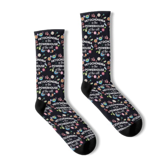 Mitochondria Is The Powerhouse Of The Cell Socks