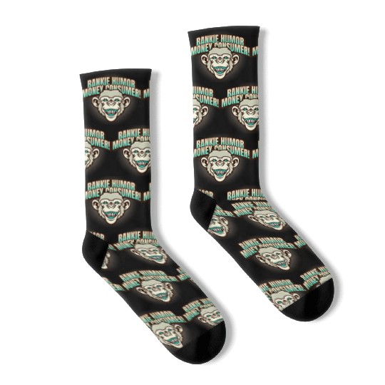 Bankie Humor Money Consumer Socks
