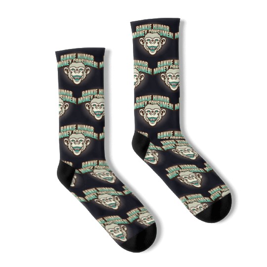 Bankie Humor Money Consumer Socks