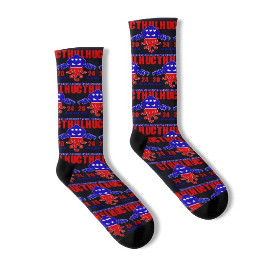 Cthulhu For President Socks