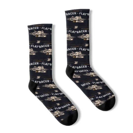 Speedway Racer - Flat Track Socks