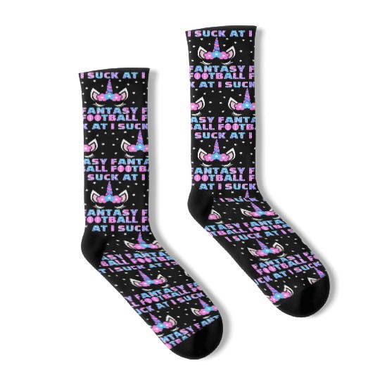 I Suck at Fantasy Football Loser Punishment Funny Socks