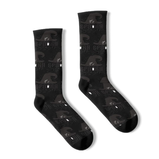 It s Spooky Season Black Socks