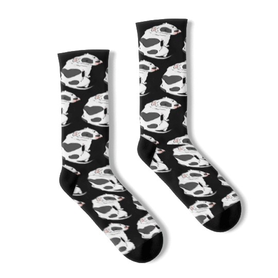 Pitbull With Heart Spot Pitbull Love Socks