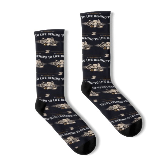 Sentenced To Life Behind Bars Socks