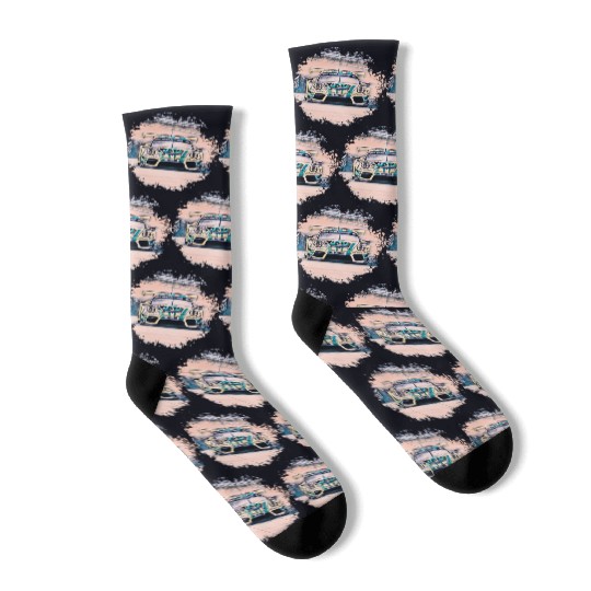 Racing Car Socks