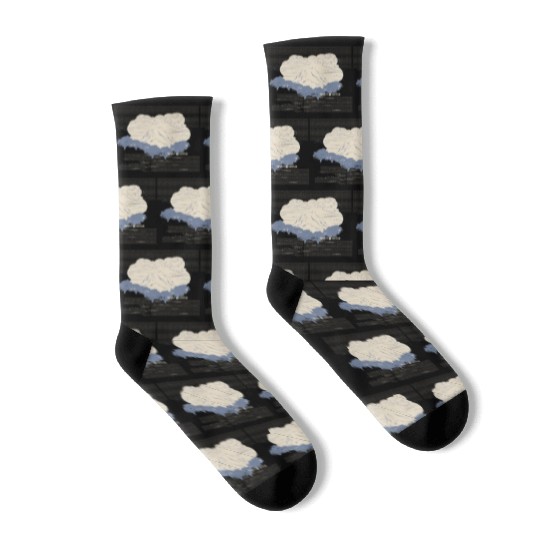 Ying And Yang Peace Of Mind Yoga Sayings Socks