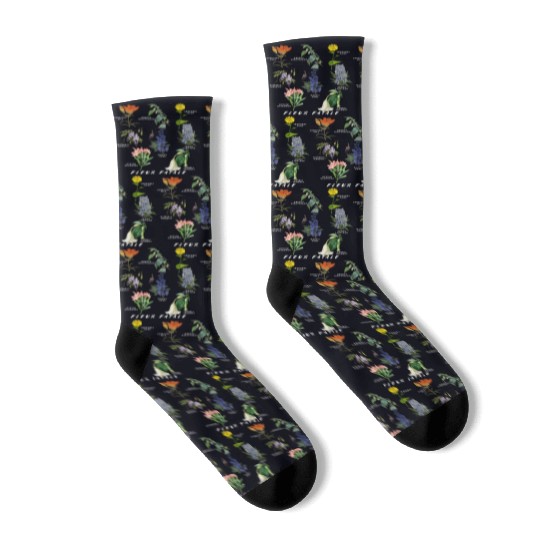 Botanist Gardening Fleur Fatale Poison Botaal Socks