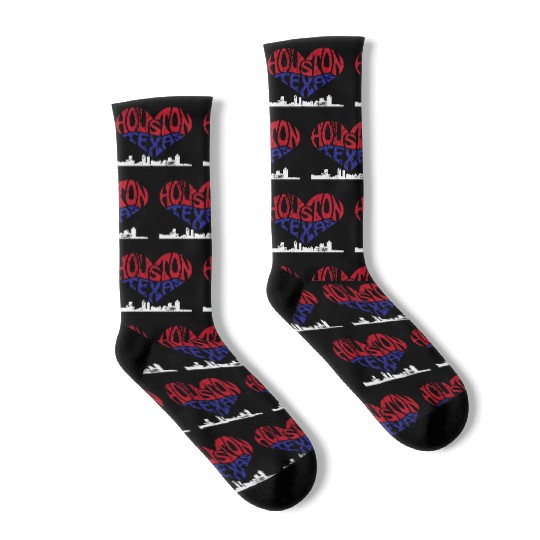Houston Texas Pride Embrace the Spirit Socks