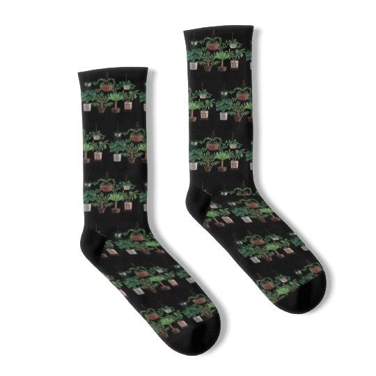 Plant Mom Potted Plant Lover Socks