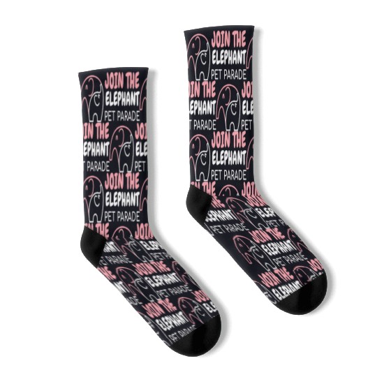 Join the Elephant Pet Parade Socks