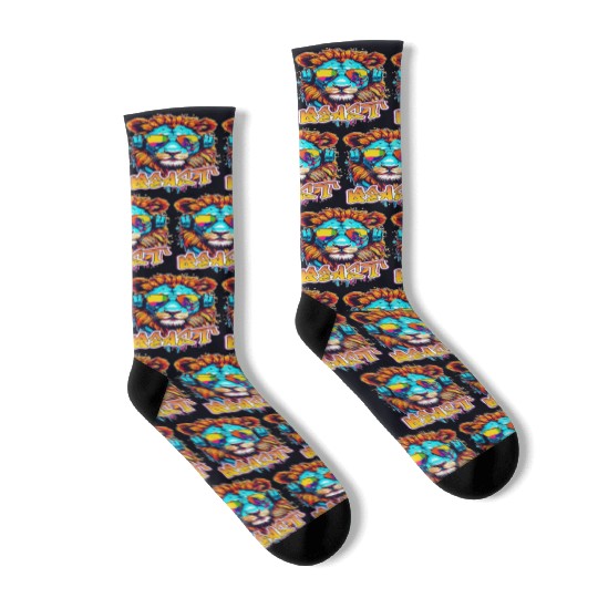 Beast Lion2 Socks