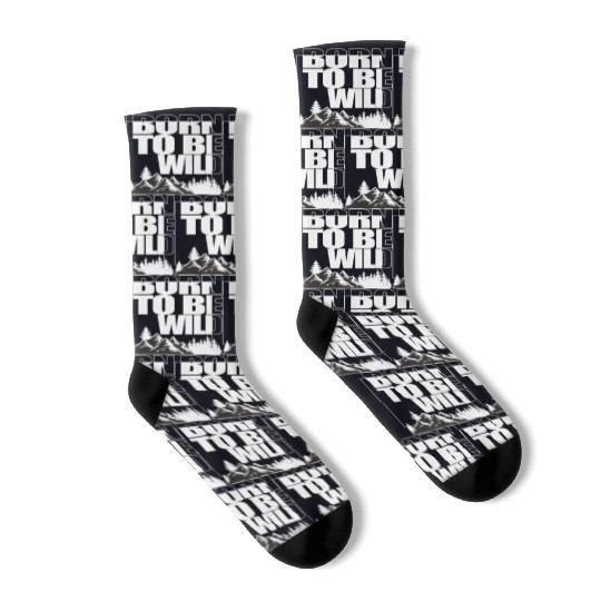 BORN TO BE WILD Socks