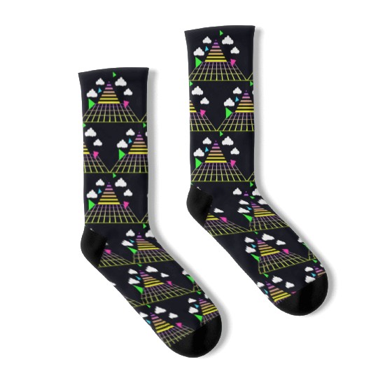 Game 8-bit pixel retro style 90s. Socks