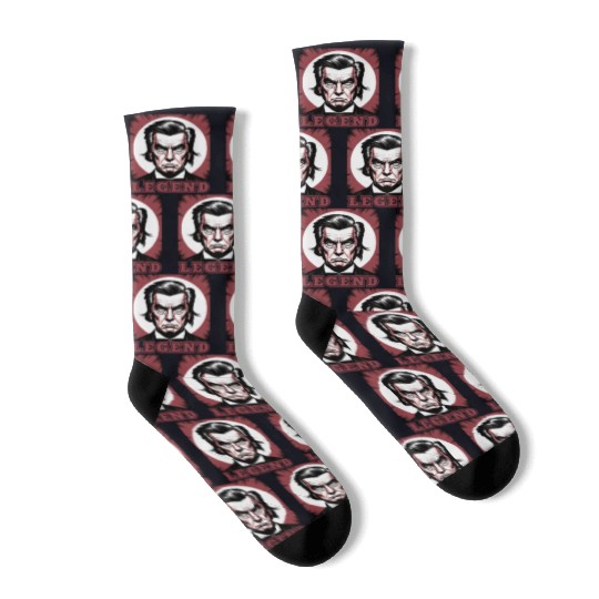 Trump president 2024 mugshot never surrender Socks