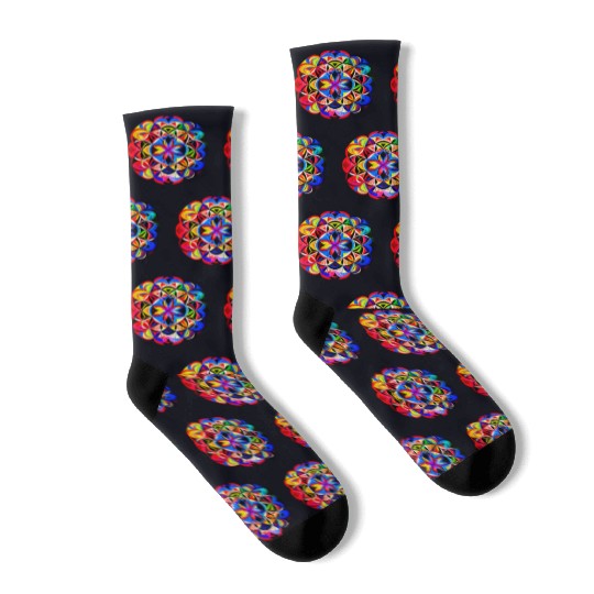 Art mandala Socks