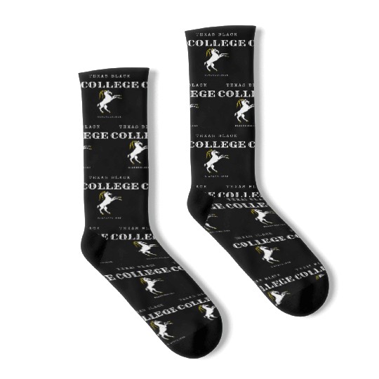 Texas Stallions Black College (Alpha Edition) Socks