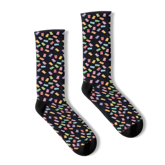 Gummy Bears Fruit Gum Candy Candy Socks