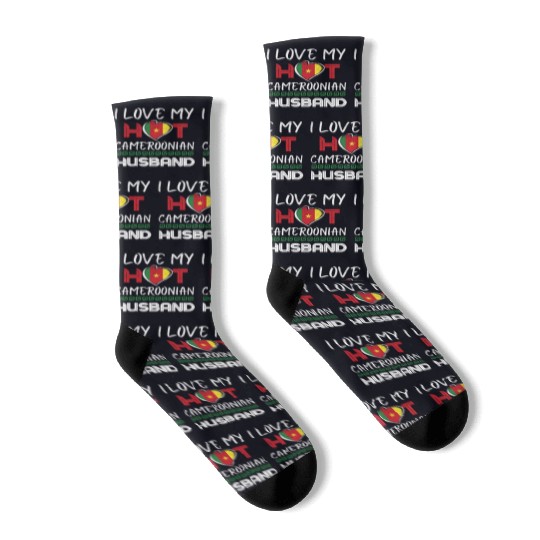 Funny Cameroonian Husband Socks