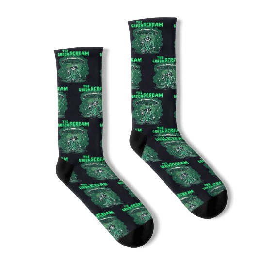 The Green Scream Socks