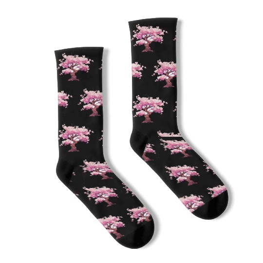 Enchanted Sakura: Blossom Bliss Socks