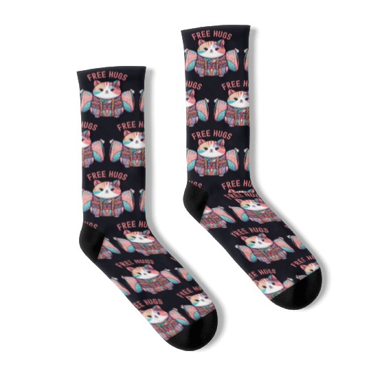Free hugs from Japanese cat Socks