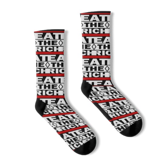 UAW Eat The Rich Socks