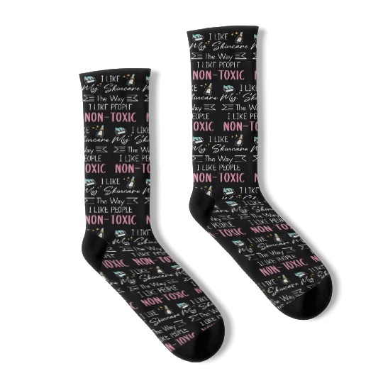Esthetician Skincare Beauty Dermantologist Skin Socks