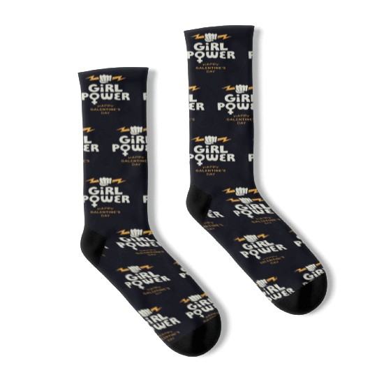 Be My Galentine. Galentine's Day Socks