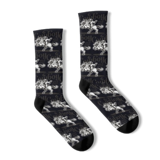 Cowboy Wild West Socks