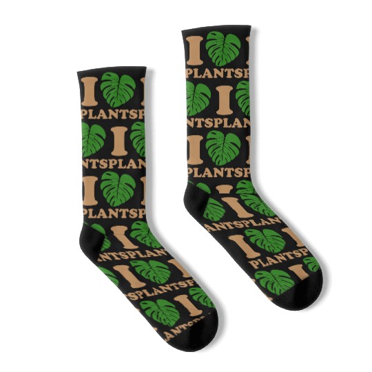 I love plants Socks
