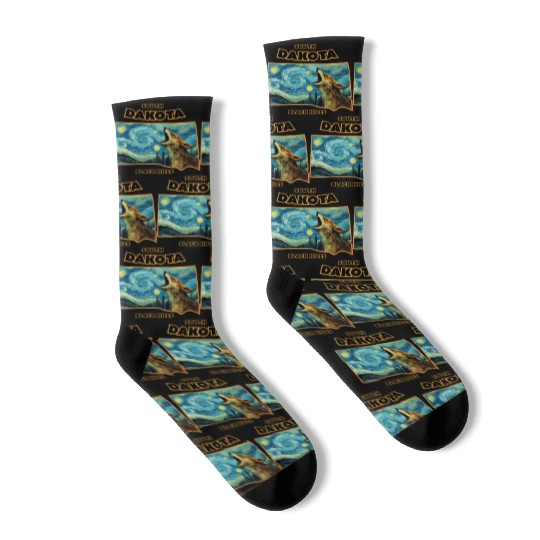 South Dakota - Coyote Socks