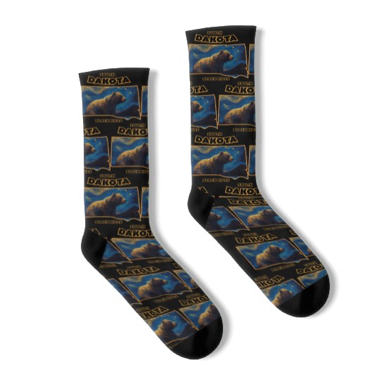 South Dakota - Bear Socks