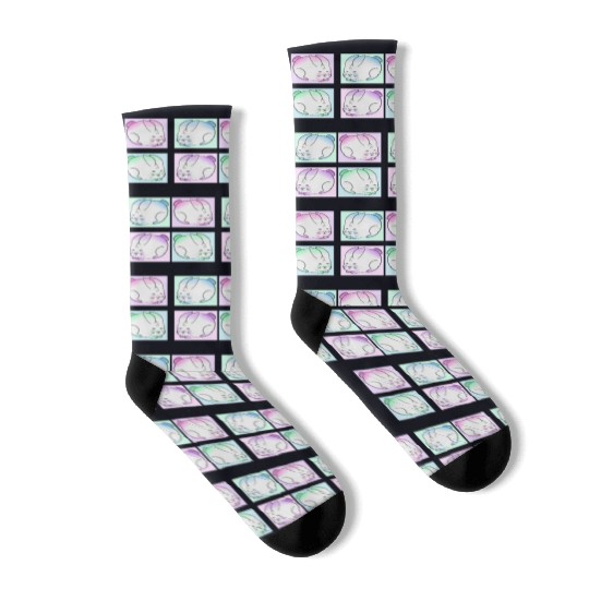 Bunny Ball Brigade Socks