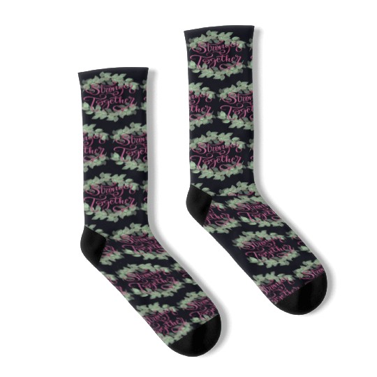 Hopeful Hearts Embrace Socks