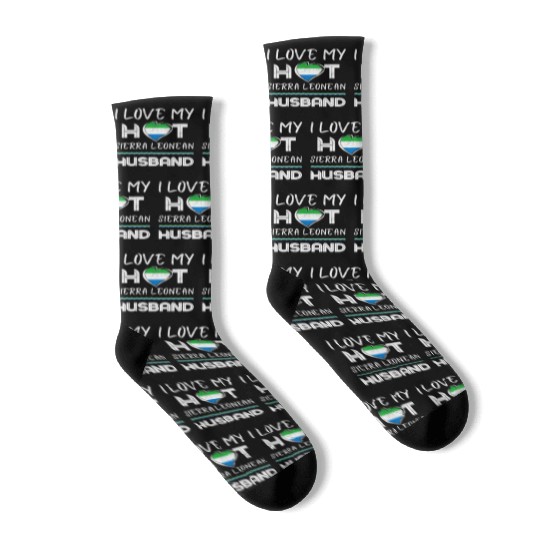 Hot Sierra Leonean Husband Love Socks
