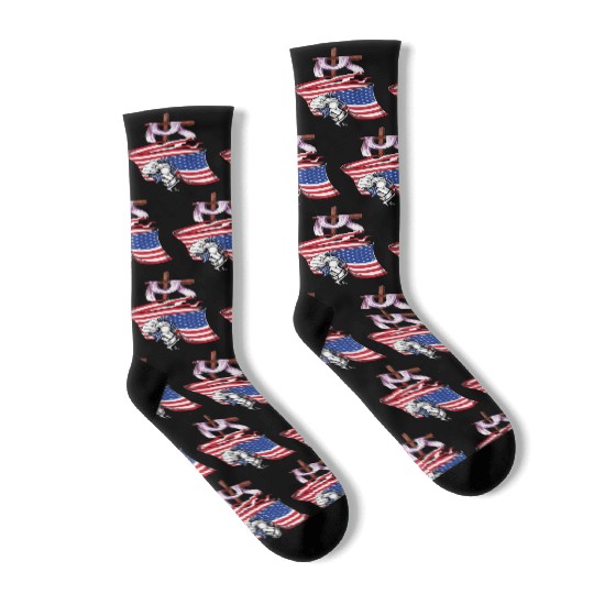 God Who Gave Us Life Gave Us Liberty 01 Socks