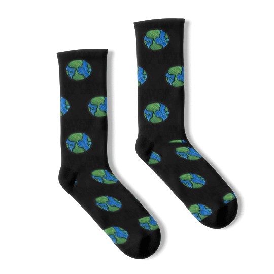 Earth Day Every Day Socks