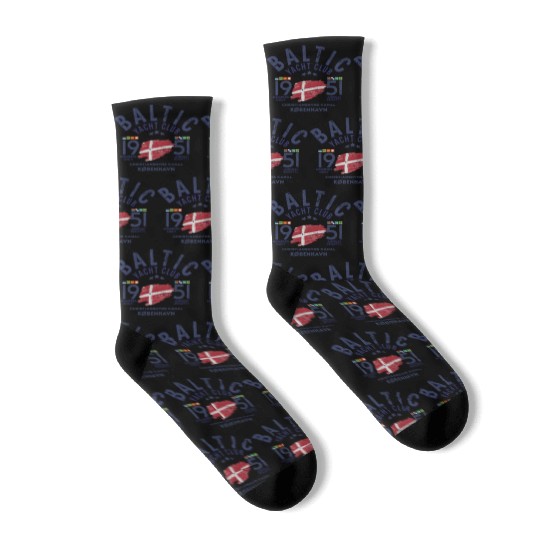 Baltic Yacht club Copenhagen blc Socks