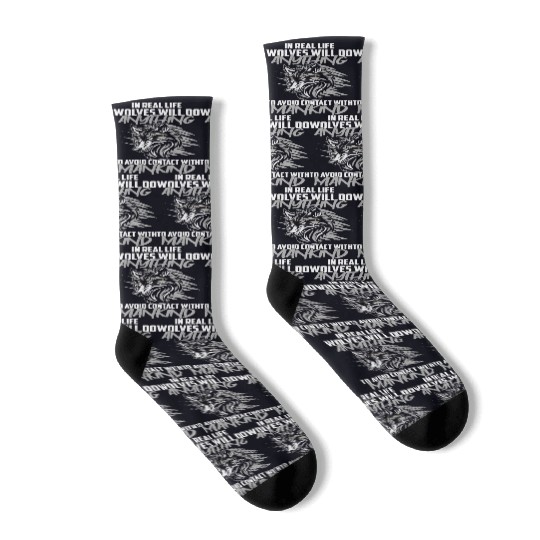 Wolf Wilderness Wolfpack Socks