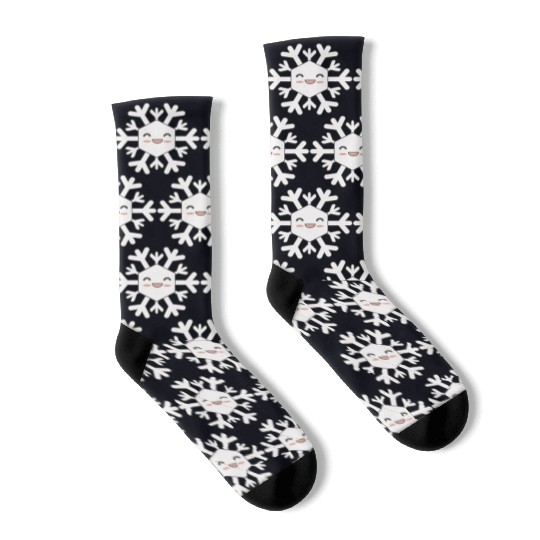 Snowflake buddies winter 23 1 Socks