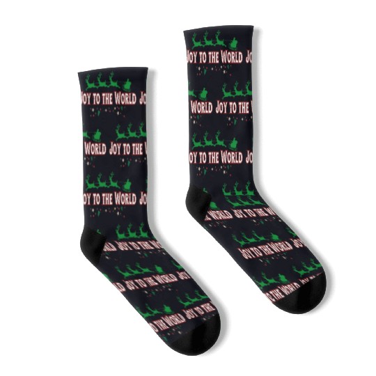 Joy to the World Socks
