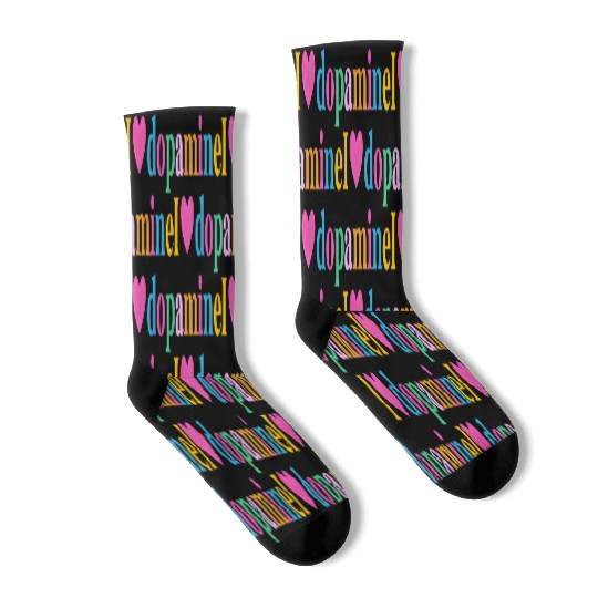 I Love Dopamine Adhd Awareness Adhd Warrior Adhd S Socks