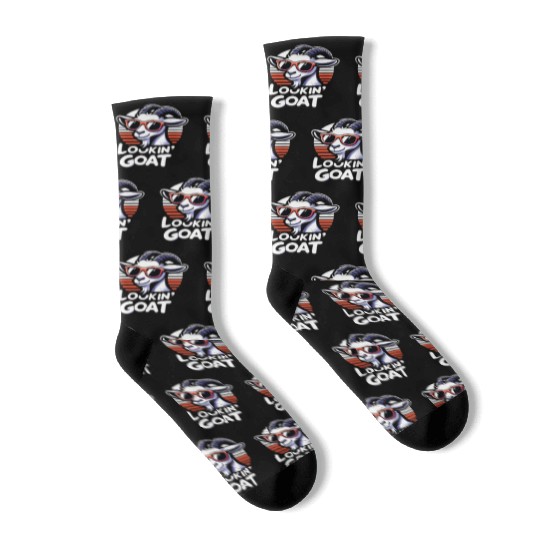 Farm Animal Animal Farmer Goat Lover Socks