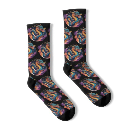 traditional Chinese dragon Socks